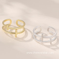 Wholesale New Products Simple Sterling Silver Wedding Rings